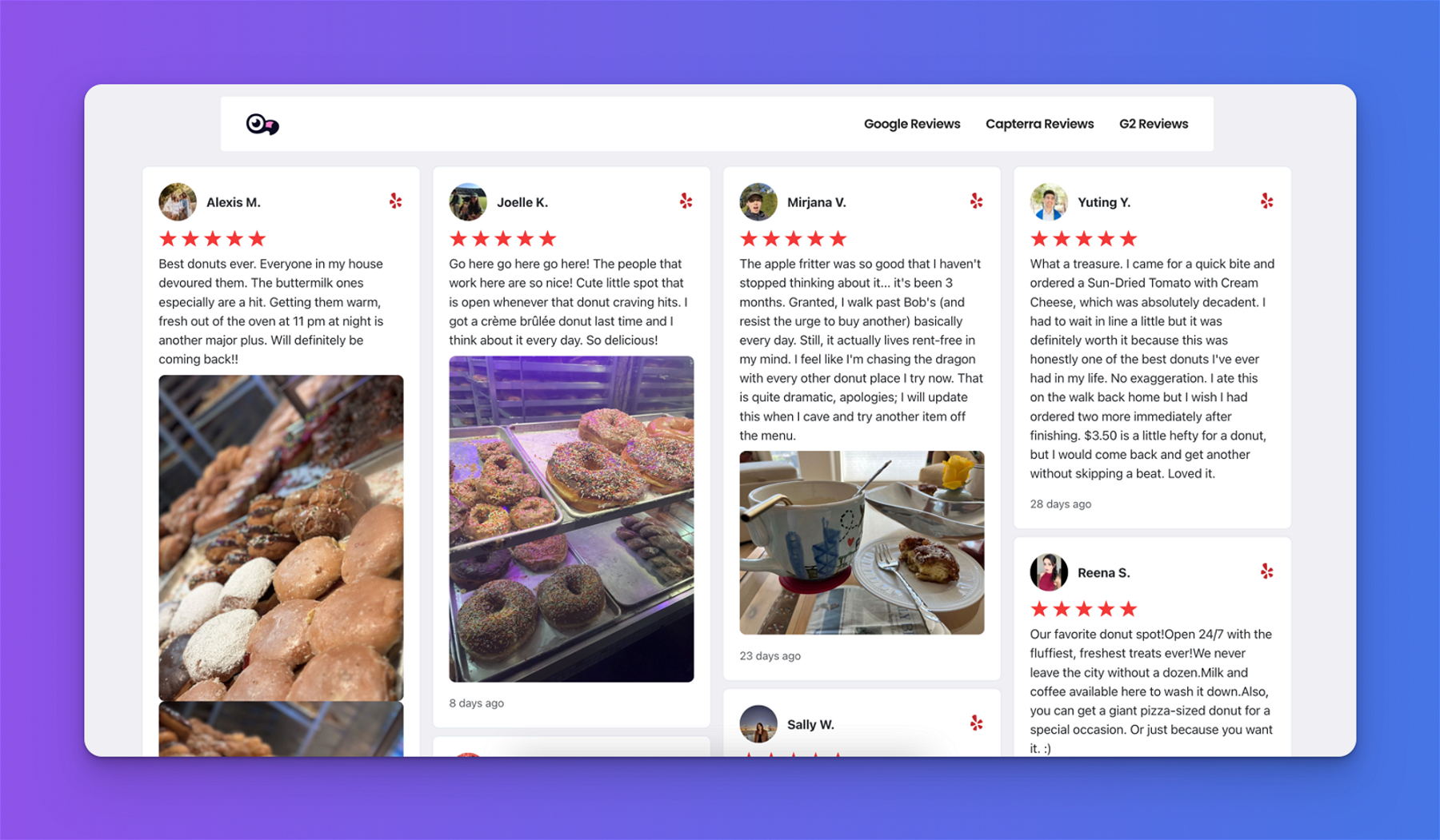 Import Yelp reviews